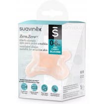 Suavinex Chupete Zero Zero con Tetina Silicona Fisiologica SX Pro 0-6m