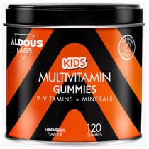 Aldous Labs Multivitaminas Kids Sabor Fresa 120 Gummies