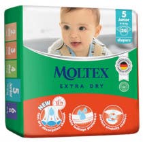 Moltex Panales Extra Dry Junior T5 (11-16 Kg) 26 uds