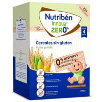 Nutriben Innova Papilla Zero de Cereales sin Gluten 4m 500 gr