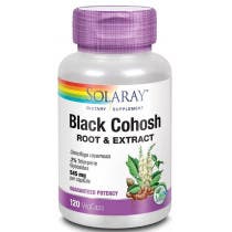 Black Cohosh  Cimicifuga  Solaray 120 Capsulas Vegetales