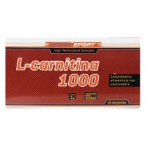 L-Carnitina Sotya 1000 mg 10 Ampollas