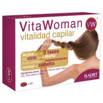 Vita Woman Vitalidad Capilar Eladiet 60 Comprimidos