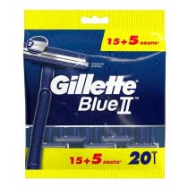 Maquinilla Afeitar Desechable Gillette Blue II Fija 155Uds
