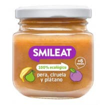 Smileat Tarrito de Tres Frutas 100 Ecologico 130g