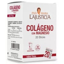 Colageno con Magnesio Ana Maria LaJusticia 20 Stick Sabor Fresa