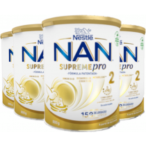 Nestle Nan Supreme Pro 2 Pack Ahorro Mensual 4 x 800g