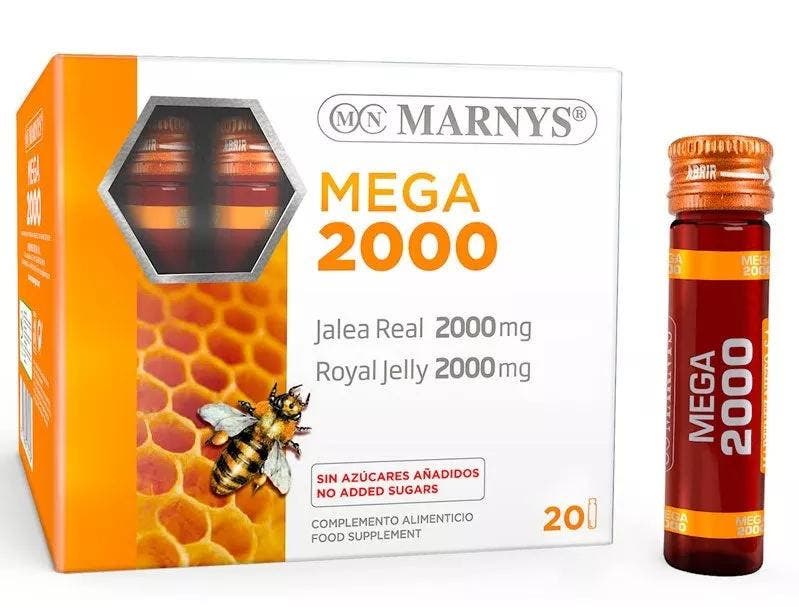Arkoroyal royal jelly 2500 mg sugar free 10 ampoules